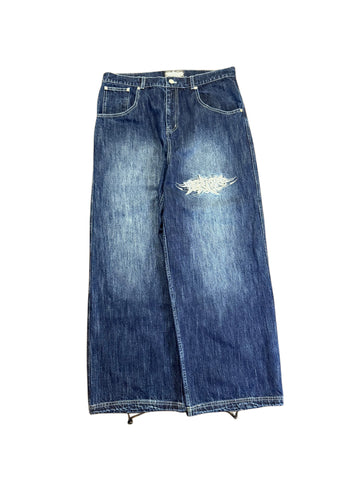 TERKO BLUE TRIBAL JEANS (PRE-ORDER!)