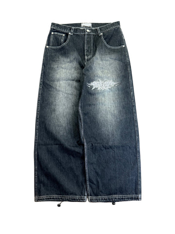 TERKO BLACK TRIBAL JEANS (PRE-ORDER!)