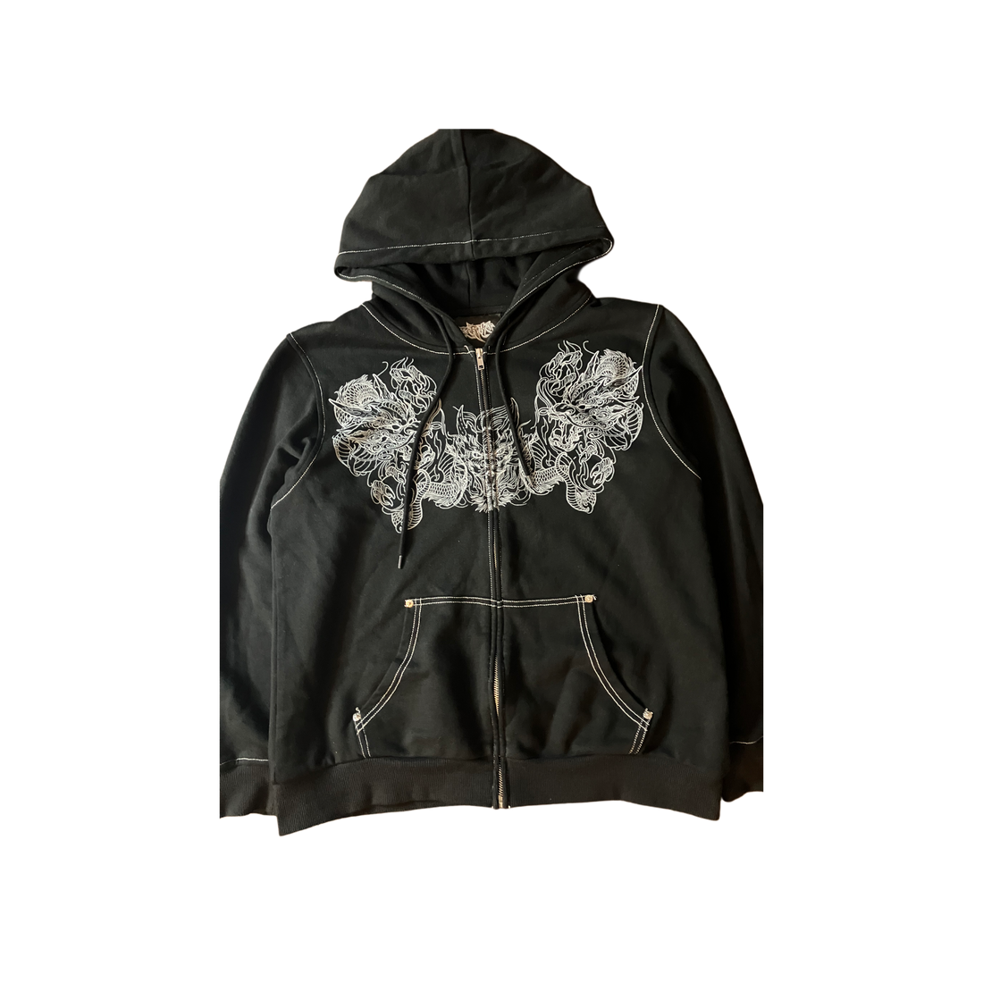Terko Dragon Zip Up Hoodie