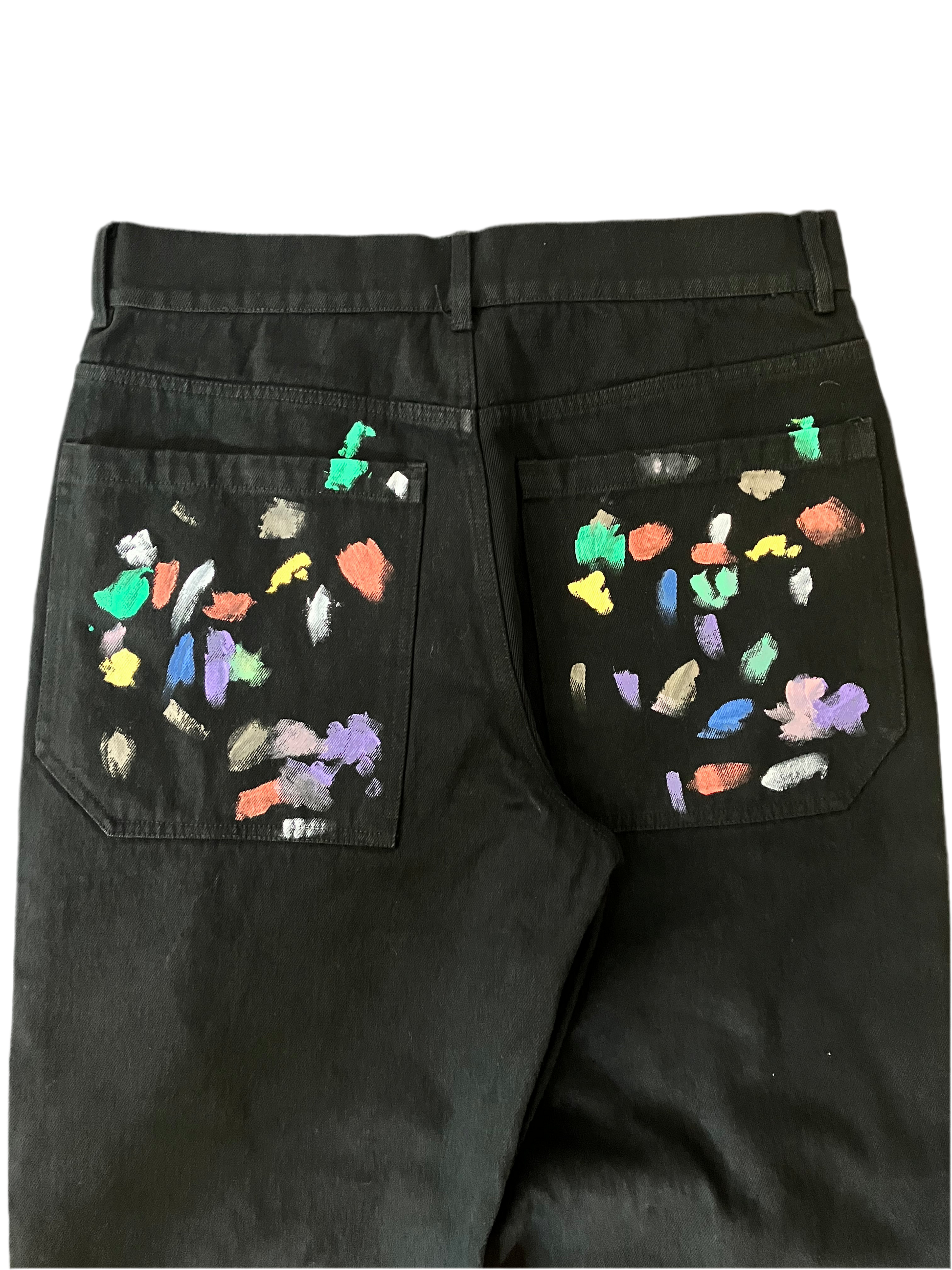 TERKO PAINT SPLATTER JEANS