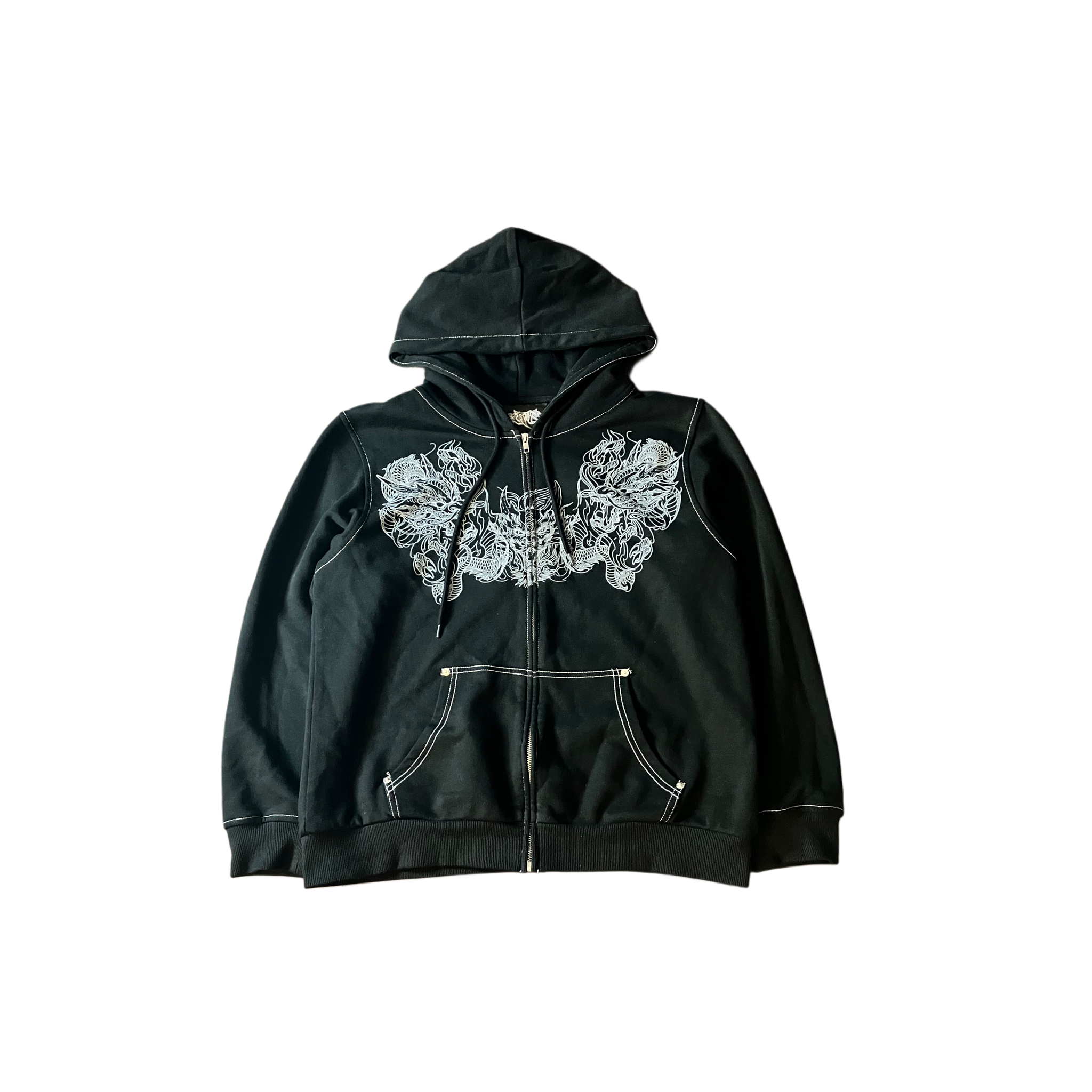 Terko Dragon Zip Up Hoodie
