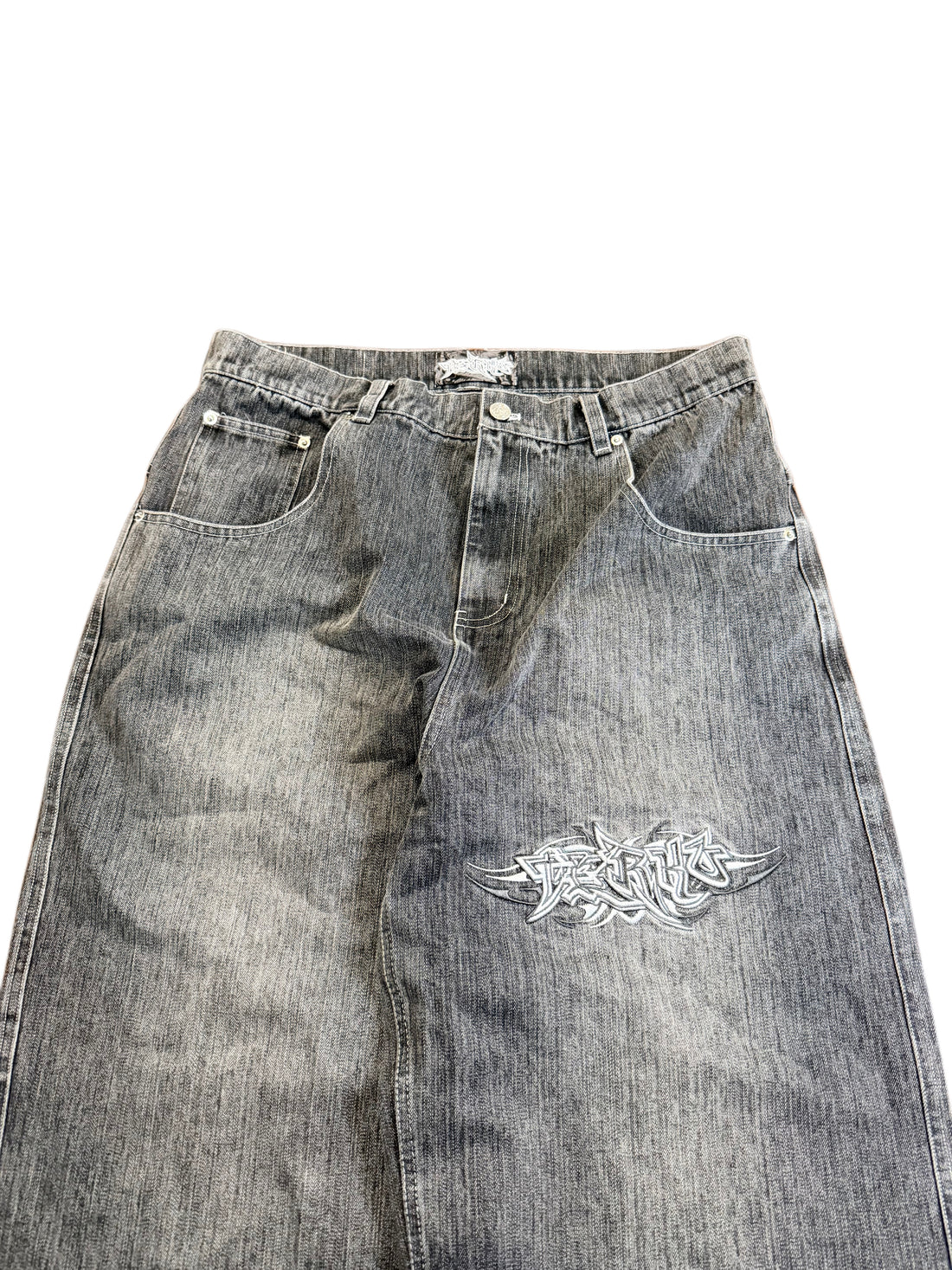TERKO FADED BLACK TRIBAL JEANS(PRE-ORDER!)