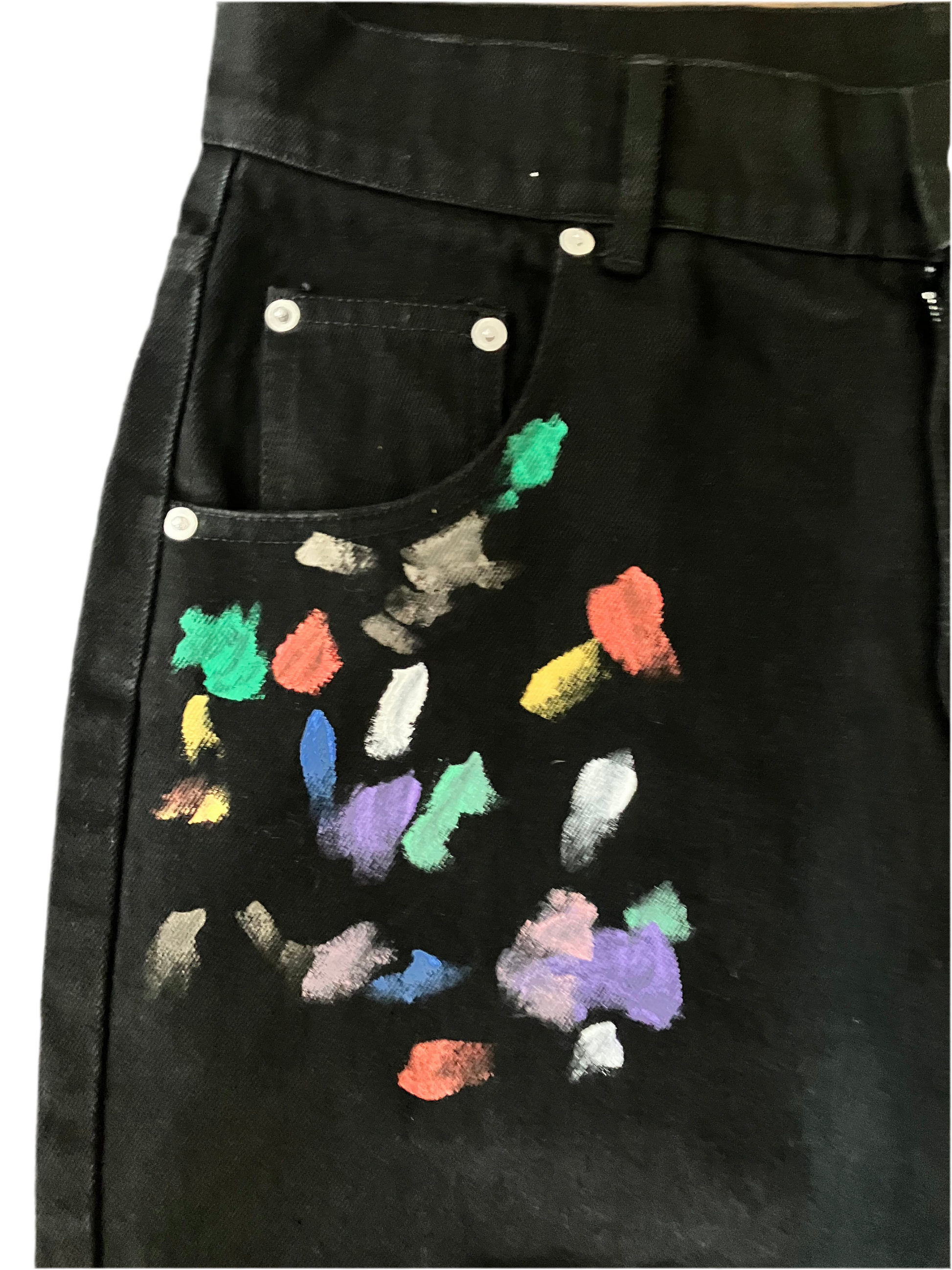 TERKO PAINT SPLATTER JEANS